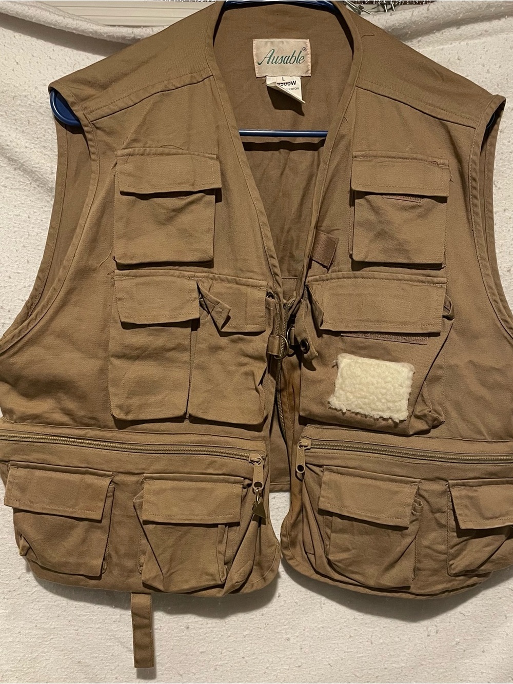 Fishing ,Men’s Brown Multi-Pocket Outdoor Utility Vest